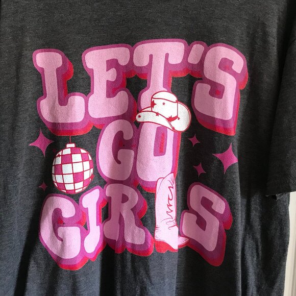 Let's Go Girls Bachelorette Party T-Shirt NEW LG - Picture 2 of 7